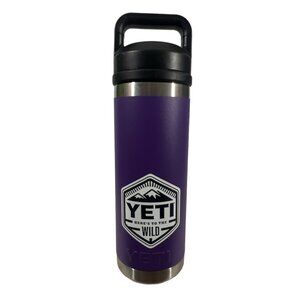 Yeti Peak Purple 18 Oz Rambler RETIRED Rare and hard to find!